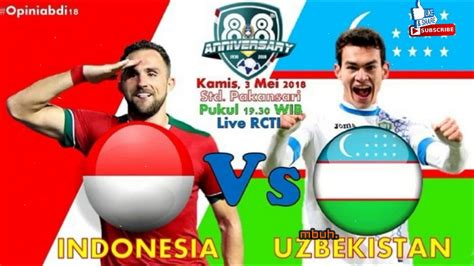 indonesia vs uzbekistan kapan